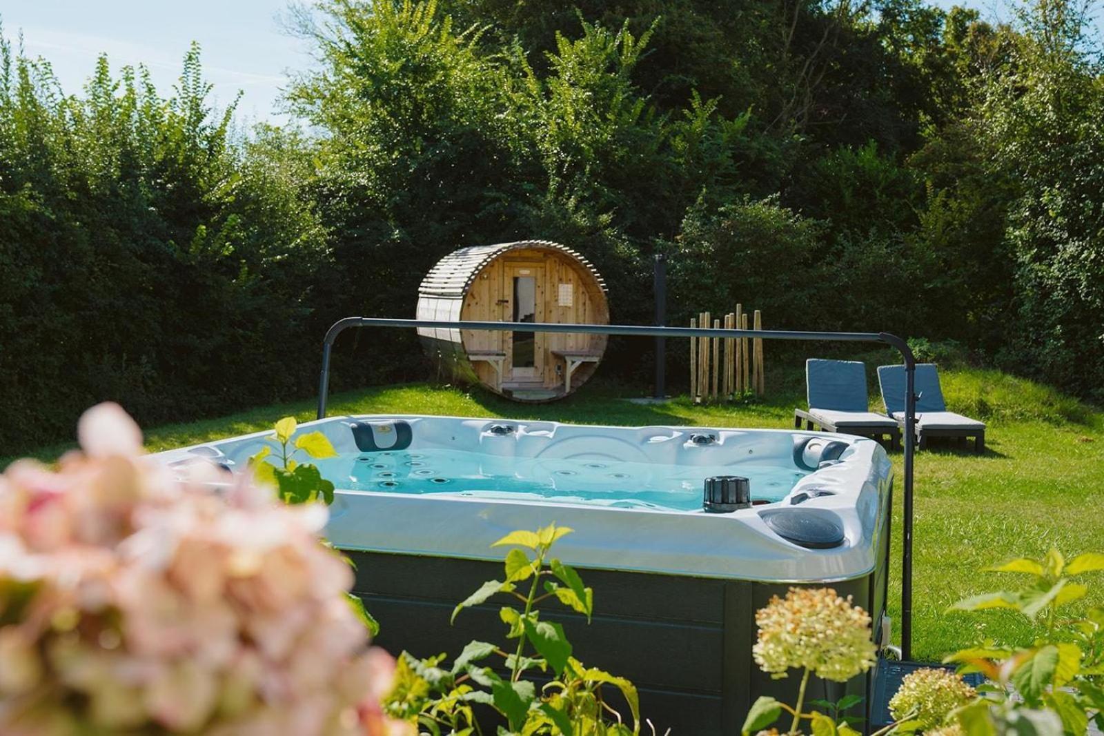 Вилла Poldersbos 3 - Ouddorp "Barledunes" - Met Jacuzzi En Sauna Экстерьер фото